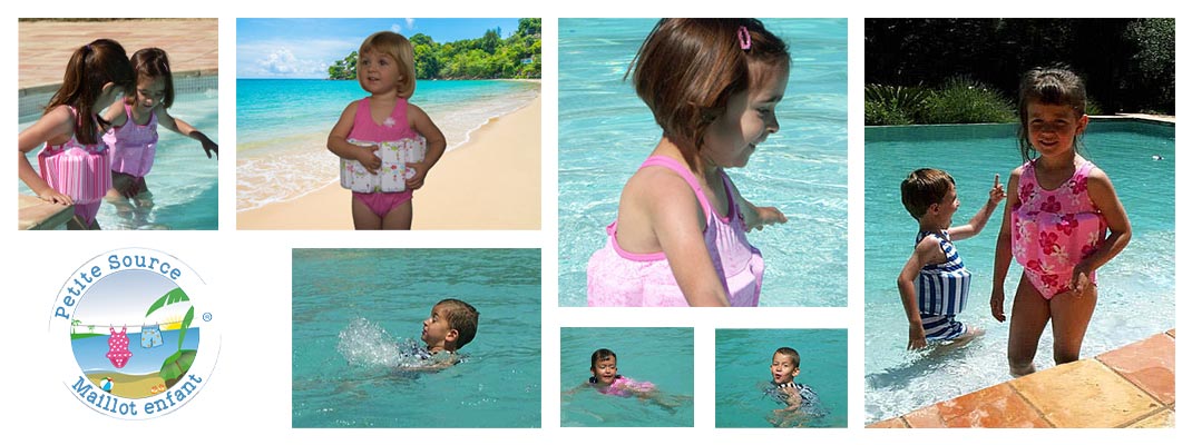 petitesource maillot enfant bouee